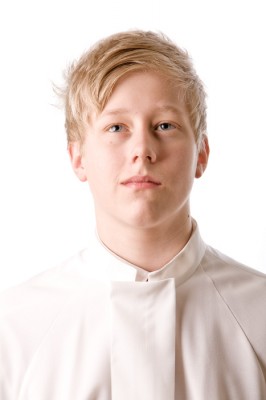 Stolta fermingabarnið